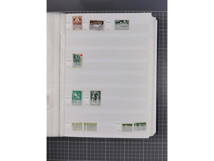 1879/2002 (ca.), mint never hinged/unused and used collection with duplicates, noted Bulgaria, Albania, Croatia, etc., mixed 