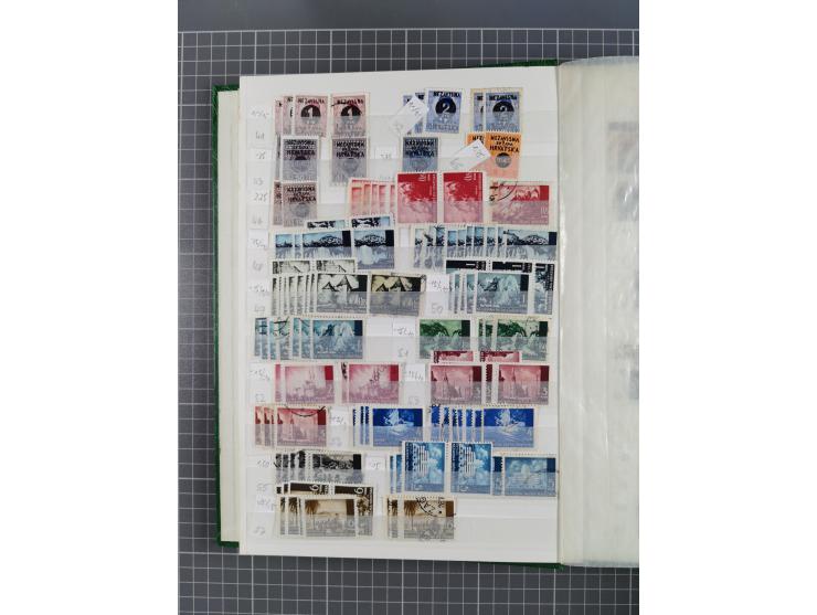 1879/2002 (ca.), mint never hinged/unused and used collection with duplicates, noted Bulgaria, Albania, Croatia, etc., mixed 