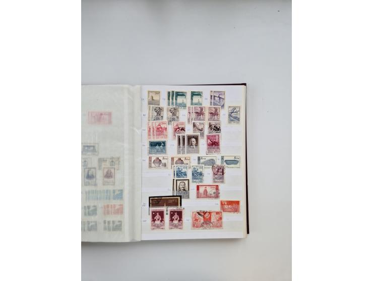 1854/2000 (ca.), large overseas mint never hinged/unused and used accumulation with duplicates, noted China, USA, India, Fren