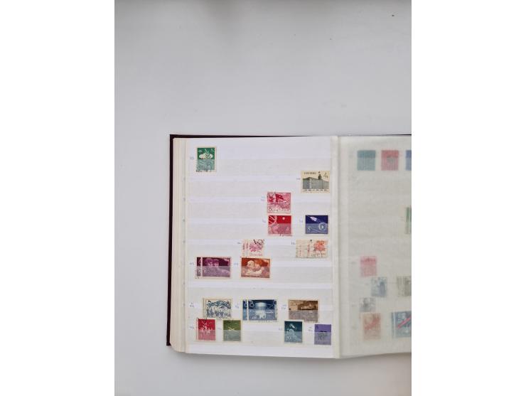 1854/2000 (ca.), large overseas mint never hinged/unused and used accumulation with duplicates, noted China, USA, India, Fren