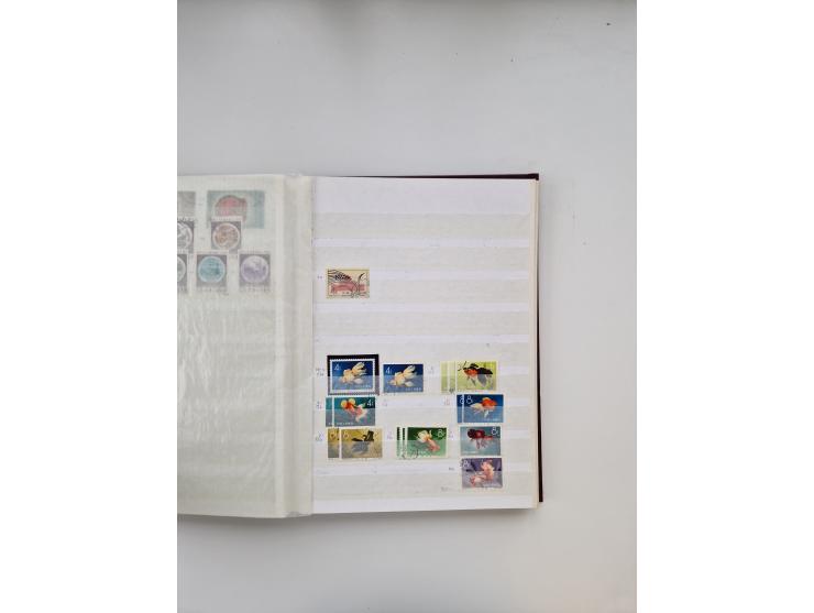 1854/2000 (ca.), large overseas mint never hinged/unused and used accumulation with duplicates, noted China, USA, India, Fren