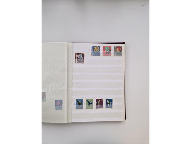 1854/2000 (ca.), large overseas mint never hinged/unused and used accumulation with duplicates, noted China, USA, India, Fren