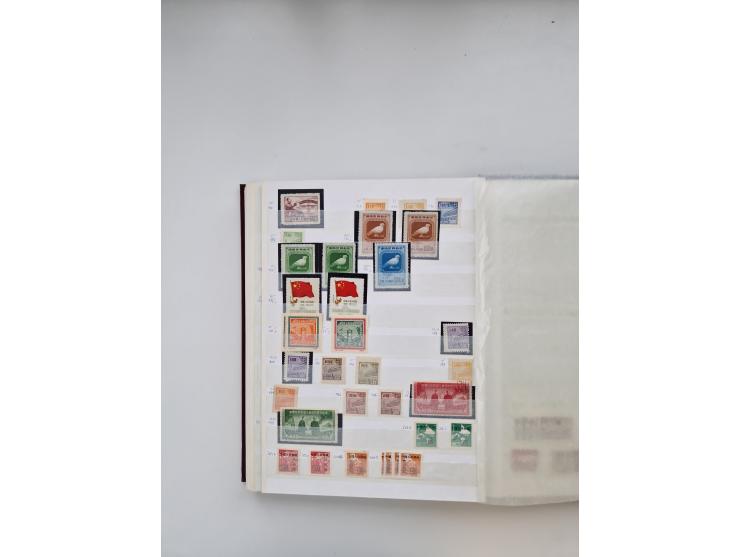 1854/2000 (ca.), large overseas mint never hinged/unused and used accumulation with duplicates, noted China, USA, India, Fren