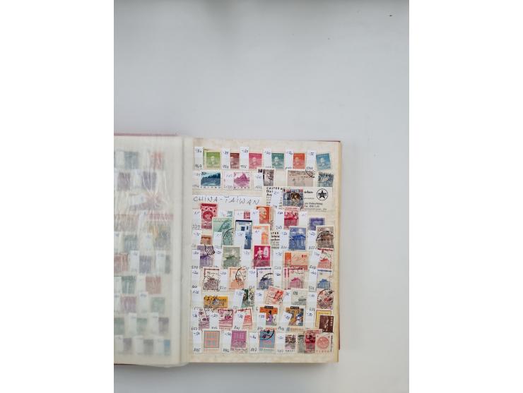 1854/2000 (ca.), large overseas mint never hinged/unused and used accumulation with duplicates, noted China, USA, India, Fren