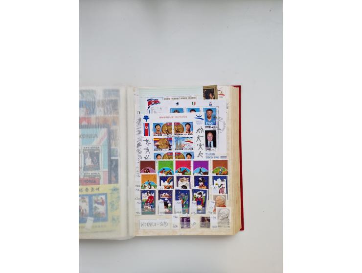 1854/2000 (ca.), large overseas mint never hinged/unused and used accumulation with duplicates, noted China, USA, India, Fren