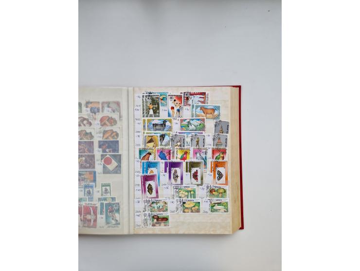 1854/2000 (ca.), large overseas mint never hinged/unused and used accumulation with duplicates, noted China, USA, India, Fren