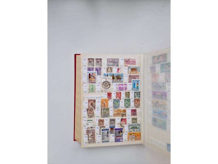 1854/2000 (ca.), large overseas mint never hinged/unused and used accumulation with duplicates, noted China, USA, India, Fren