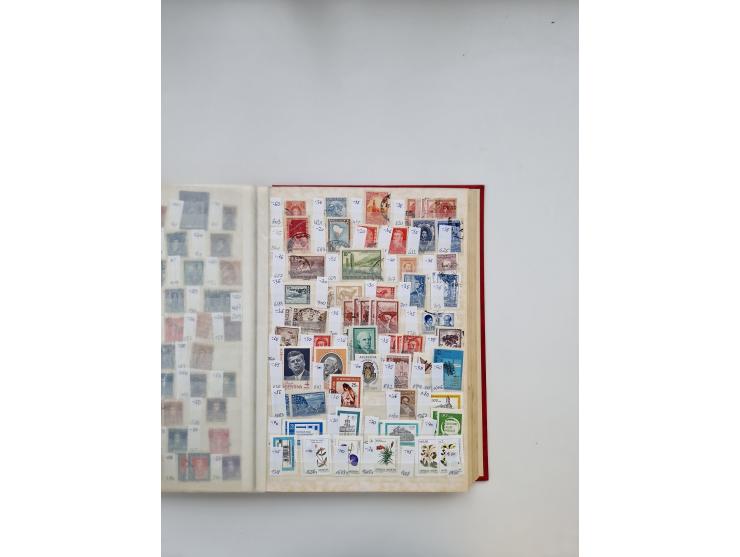 1854/2000 (ca.), large overseas mint never hinged/unused and used accumulation with duplicates, noted China, USA, India, Fren