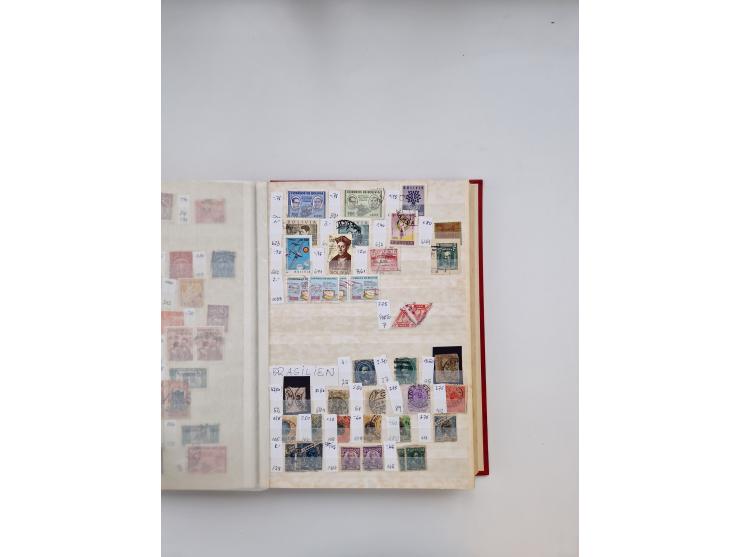 1854/2000 (ca.), large overseas mint never hinged/unused and used accumulation with duplicates, noted China, USA, India, Fren