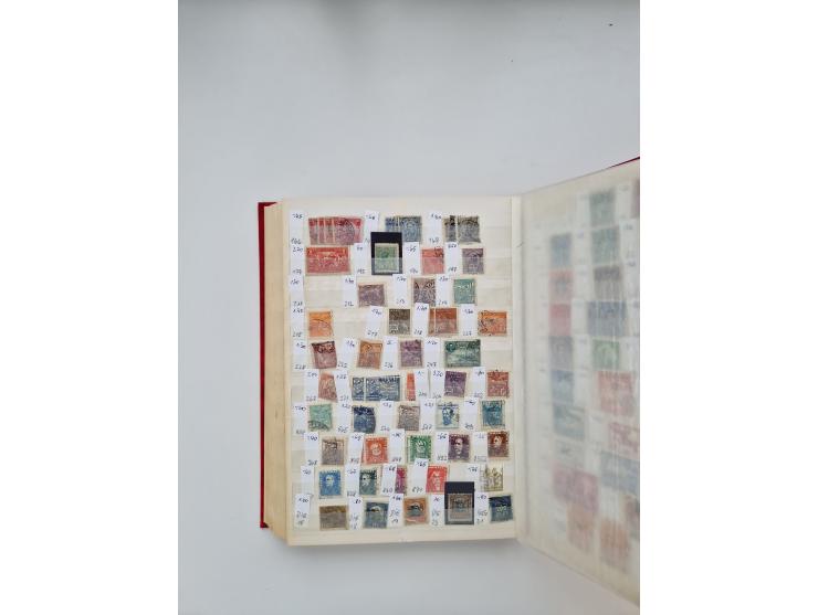 1854/2000 (ca.), large overseas mint never hinged/unused and used accumulation with duplicates, noted China, USA, India, Fren