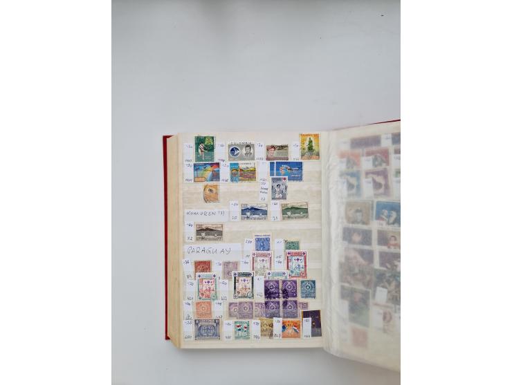 1854/2000 (ca.), large overseas mint never hinged/unused and used accumulation with duplicates, noted China, USA, India, Fren