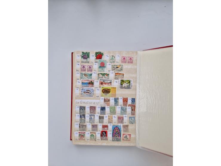 1854/2000 (ca.), large overseas mint never hinged/unused and used accumulation with duplicates, noted China, USA, India, Fren