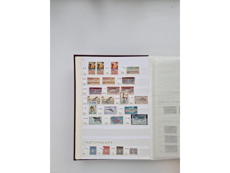 1854/2000 (ca.), large overseas mint never hinged/unused and used accumulation with duplicates, noted China, USA, India, Fren