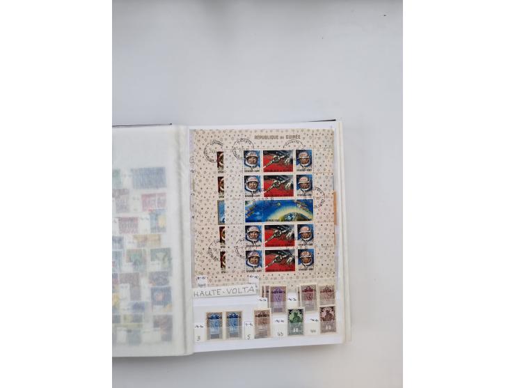 1854/2000 (ca.), large overseas mint never hinged/unused and used accumulation with duplicates, noted China, USA, India, Fren