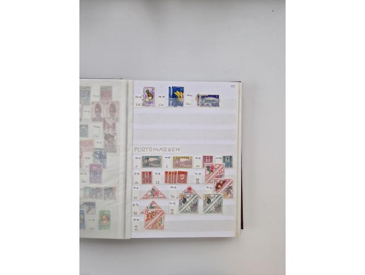 1854/2000 (ca.), large overseas mint never hinged/unused and used accumulation with duplicates, noted China, USA, India, Fren