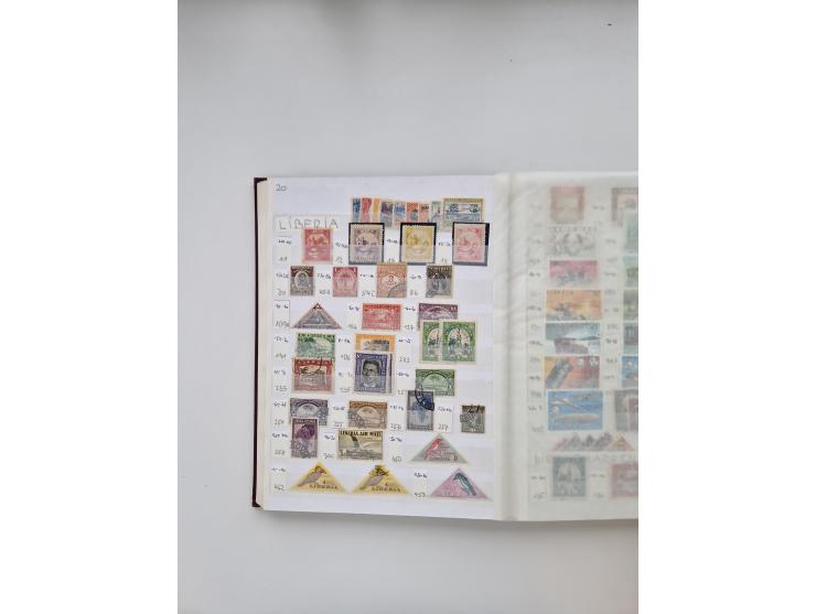 1854/2000 (ca.), large overseas mint never hinged/unused and used accumulation with duplicates, noted China, USA, India, Fren