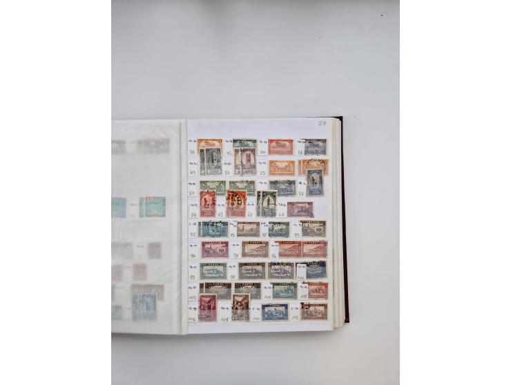 1854/2000 (ca.), large overseas mint never hinged/unused and used accumulation with duplicates, noted China, USA, India, Fren