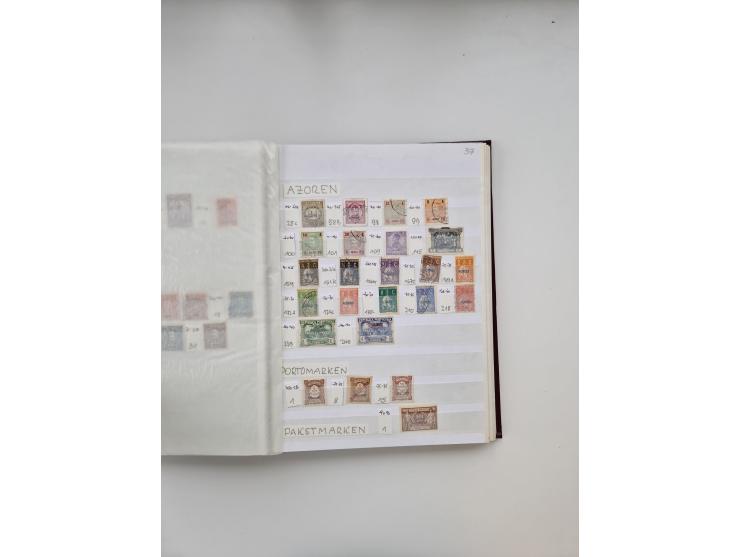 1854/2000 (ca.), large overseas mint never hinged/unused and used accumulation with duplicates, noted China, USA, India, Fren