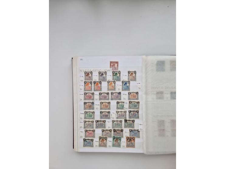 1854/2000 (ca.), large overseas mint never hinged/unused and used accumulation with duplicates, noted China, USA, India, Fren