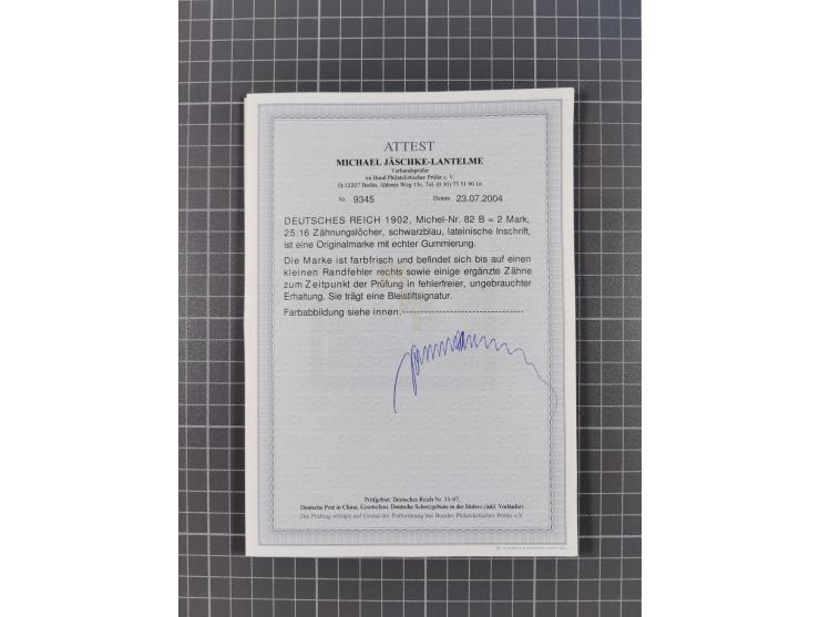 1872/1932, ungebrauchte und postfrische Sammlung inkl. Dienstmarken mit vielen besseren und kpl. Ausgaben, Farben, Wasserzeic