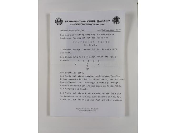 1872/1932, gestempelte Sammlung inkl. Dienstmarken mit vielen besseren und kpl. Ausgaben, Farben, Wasserzeichen-Abarten, Type