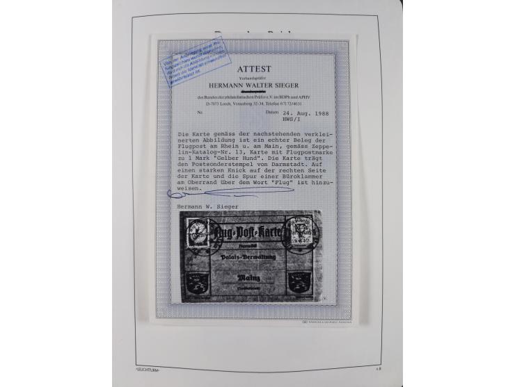 1872/1932, gestempelte Sammlung inkl. Dienstmarken mit vielen besseren und kpl. Ausgaben, Farben, Wasserzeichen-Abarten, Type