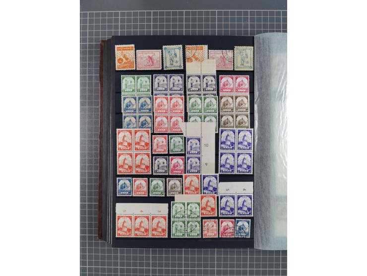 1941/45, collection in thick album, with focus on China, including northern China specified by various provincial imprints, s