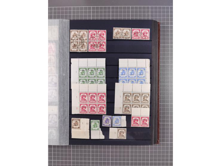 1941/45, collection in thick album, with focus on China, including northern China specified by various provincial imprints, s