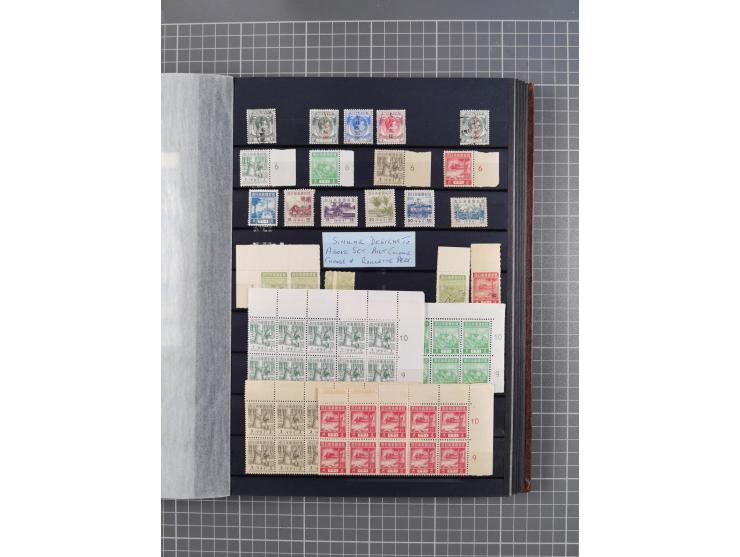 1941/45, collection in thick album, with focus on China, including northern China specified by various provincial imprints, s