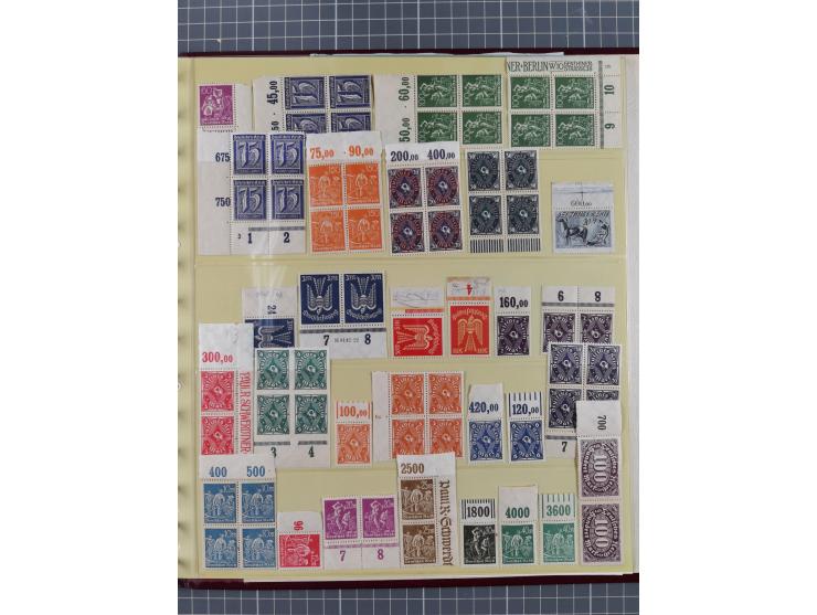 1872/1932, interessante ungebrauchte und postfrische Spezialsammlung inkl. Dienstmarken ab Mi.-Nr. 1 FLZr7 ungebraucht (FB Br