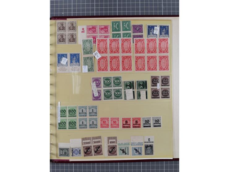 1872/1932, interessante ungebrauchte und postfrische Spezialsammlung inkl. Dienstmarken ab Mi.-Nr. 1 FLZr7 ungebraucht (FB Br