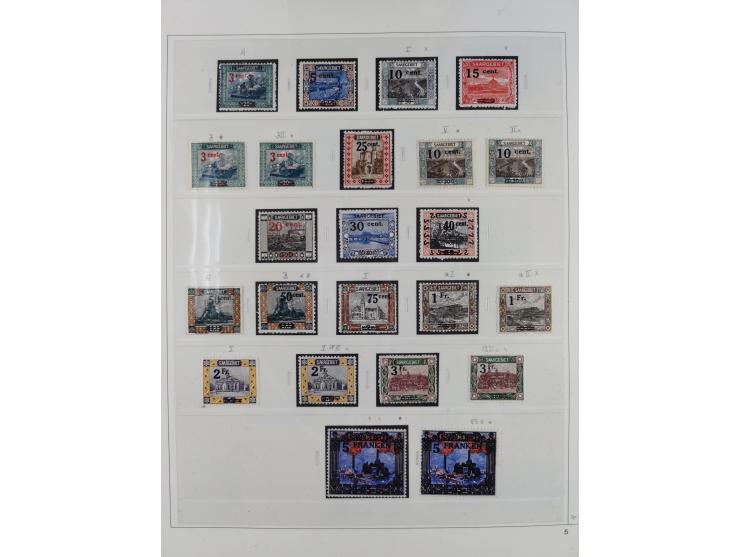 1920/34, in den Hauptnummern augenscheinlich überkomplette, ungebrauchte und postfrische Sammlung inkl. Dienstmarken mit klei