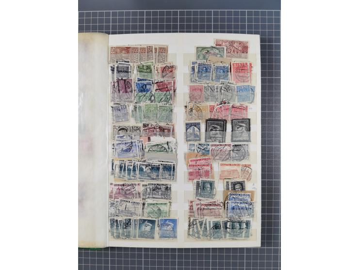 1918/89 (ca.), mint never hinged/unused and mostly used collection with duplicates, including Polish areas, Schlesien, etc., 