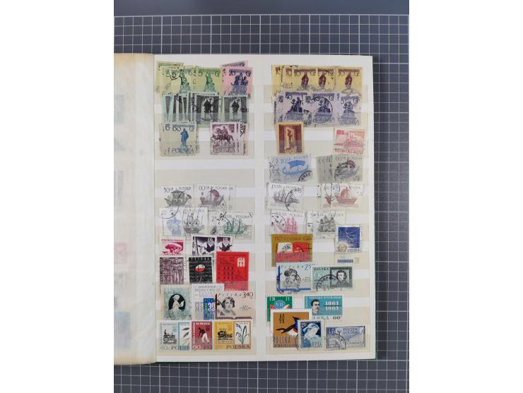 1918/89 (ca.), mint never hinged/unused and mostly used collection with duplicates, including Polish areas, Schlesien, etc., 