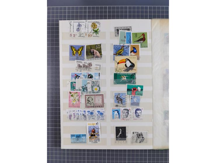 1918/89 (ca.), mint never hinged/unused and mostly used collection with duplicates, including Polish areas, Schlesien, etc., 