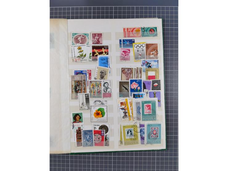 1918/89 (ca.), mint never hinged/unused and mostly used collection with duplicates, including Polish areas, Schlesien, etc., 