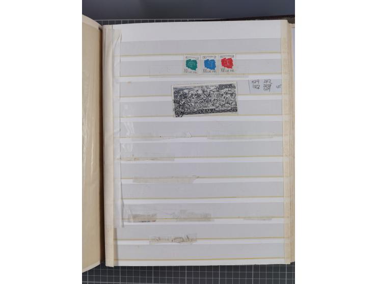 1918/89 (ca.), mint never hinged/unused and mostly used collection with duplicates, including Polish areas, Schlesien, etc., 