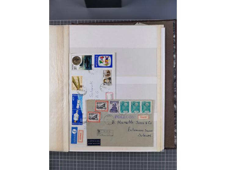 1918/89 (ca.), mint never hinged/unused and mostly used collection with duplicates, including Polish areas, Schlesien, etc., 