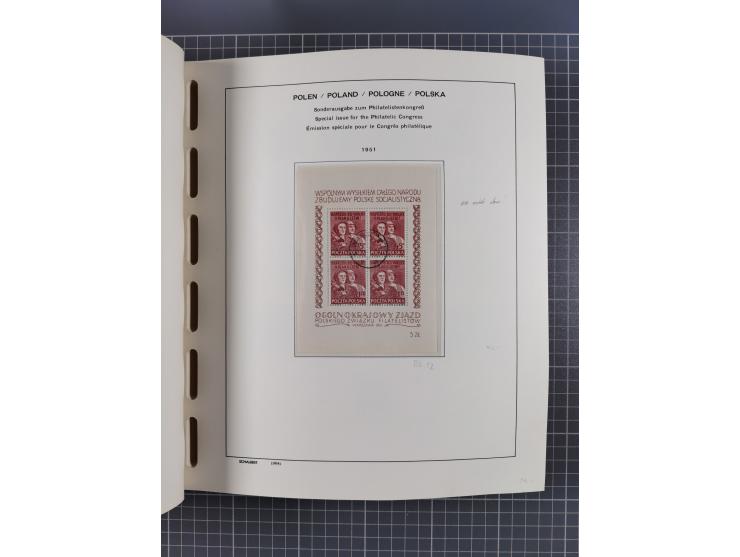 1918/89 (ca.), mint never hinged/unused and mostly used collection with duplicates, including Polish areas, Schlesien, etc., 