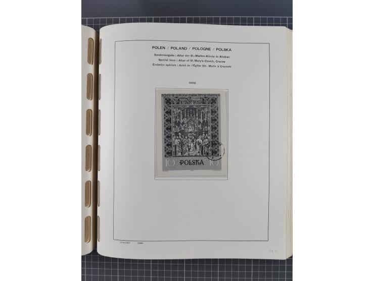 1918/89 (ca.), mint never hinged/unused and mostly used collection with duplicates, including Polish areas, Schlesien, etc., 