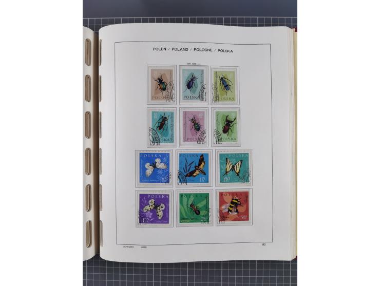 1918/89 (ca.), mint never hinged/unused and mostly used collection with duplicates, including Polish areas, Schlesien, etc., 