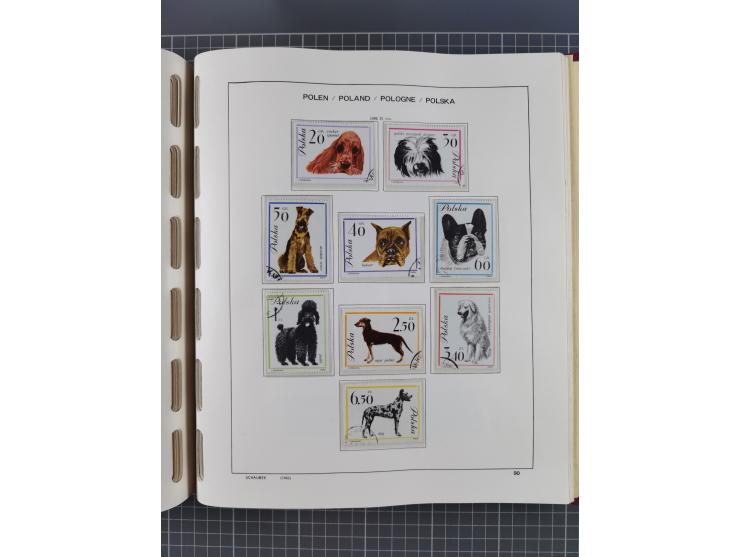 1918/89 (ca.), mint never hinged/unused and mostly used collection with duplicates, including Polish areas, Schlesien, etc., 