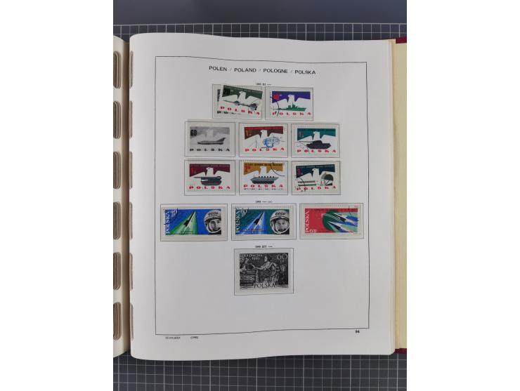 1918/89 (ca.), mint never hinged/unused and mostly used collection with duplicates, including Polish areas, Schlesien, etc., 