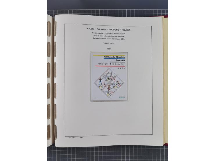 1918/89 (ca.), mint never hinged/unused and mostly used collection with duplicates, including Polish areas, Schlesien, etc., 