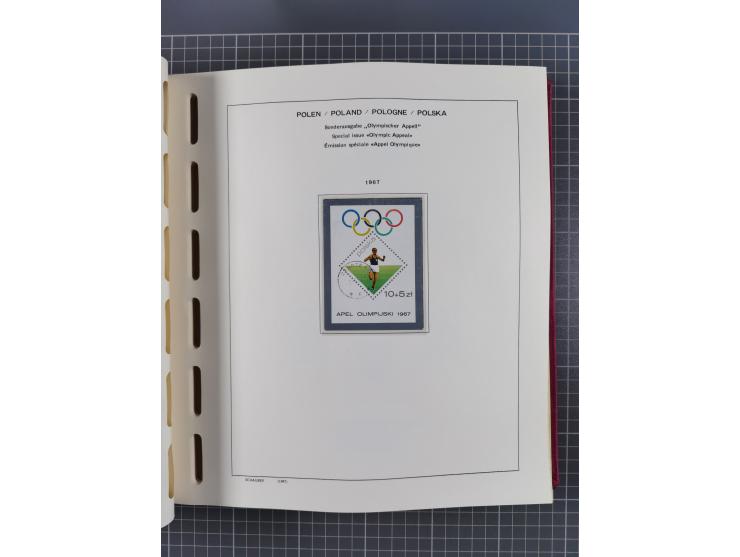 1918/89 (ca.), mint never hinged/unused and mostly used collection with duplicates, including Polish areas, Schlesien, etc., 