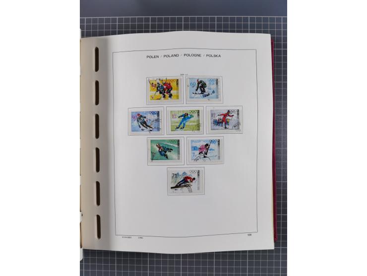 1918/89 (ca.), mint never hinged/unused and mostly used collection with duplicates, including Polish areas, Schlesien, etc., 