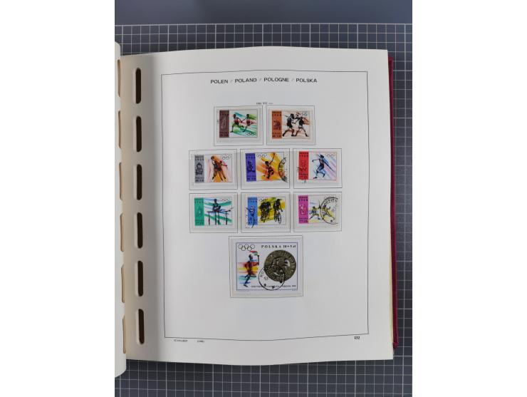 1918/89 (ca.), mint never hinged/unused and mostly used collection with duplicates, including Polish areas, Schlesien, etc., 