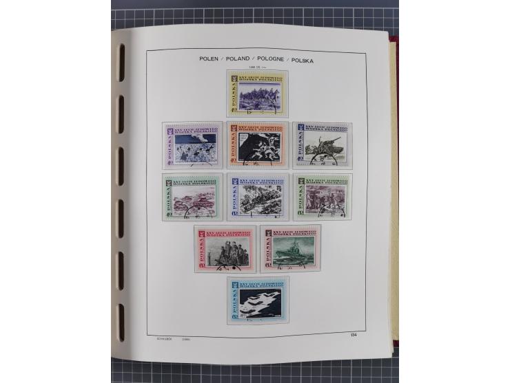 1918/89 (ca.), mint never hinged/unused and mostly used collection with duplicates, including Polish areas, Schlesien, etc., 