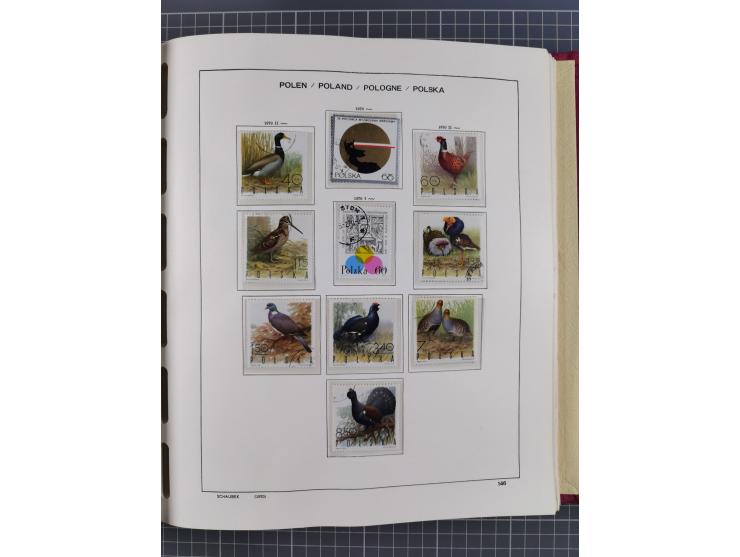 1918/89 (ca.), mint never hinged/unused and mostly used collection with duplicates, including Polish areas, Schlesien, etc., 