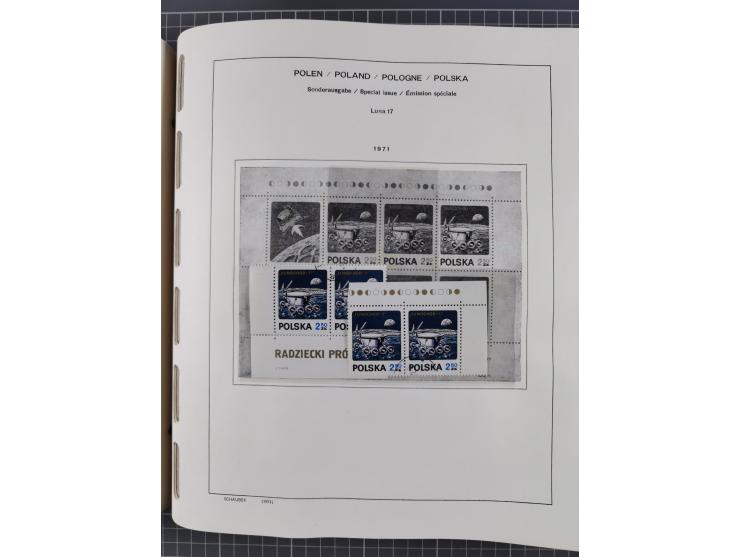 1918/89 (ca.), mint never hinged/unused and mostly used collection with duplicates, including Polish areas, Schlesien, etc., 